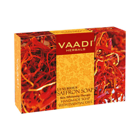 Vaadi Herbals Value Pack of Luxurious Saffron Soap 225g