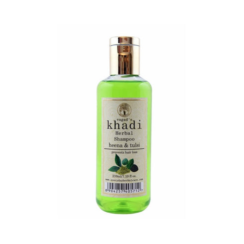 Vagad's Khadi Henna & Tulsi Herbal Shampoo 210 ml