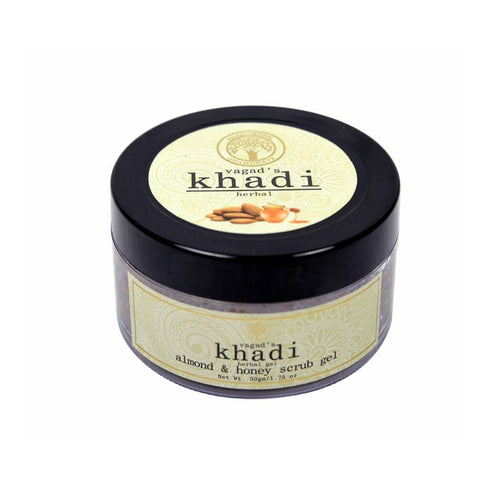 Vagad's Khadi Herbal Almond & Honey Scrub Gel 50 g