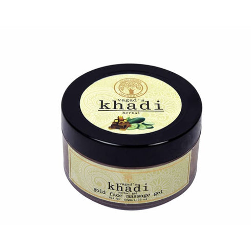 Vagad's Khadi Herbal Gold Face Massage Gel 50 g