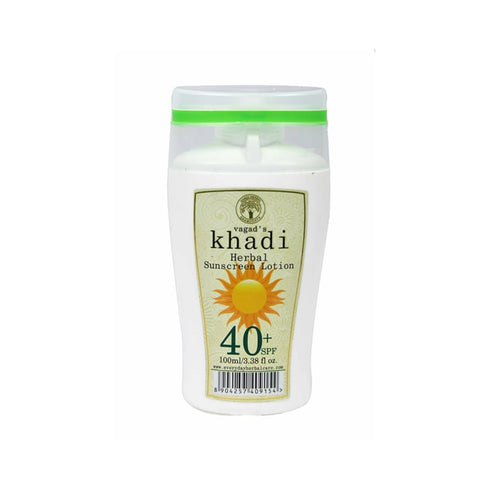 Vagad's Khadi Herbal Sunscreen Lotion SPF 40 100 ml