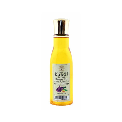 Vagad's Khadi Lavender & Ylang Ylang Herbal Massage Oil 100 ml