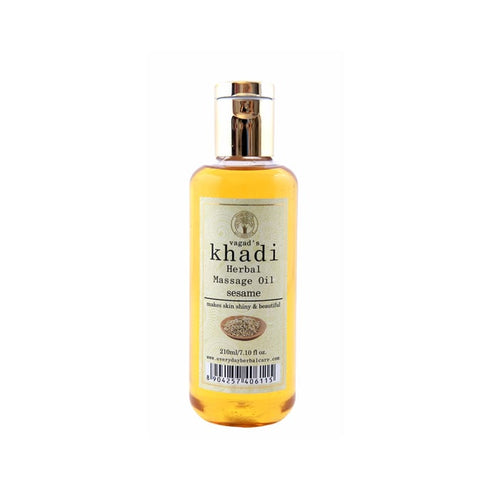 Vagad's Khadi Sesame Herbal Massage Oil 210 ml