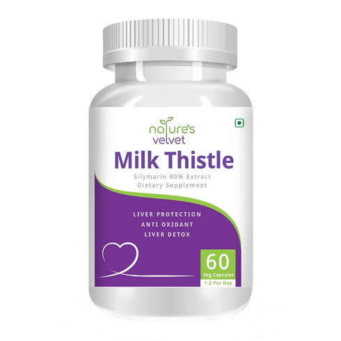 Nature's Velvet Milk Thistle Capsules
