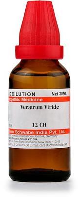 Dr Willmar Schwabe India Veratrum Viride Dilution 12 CH