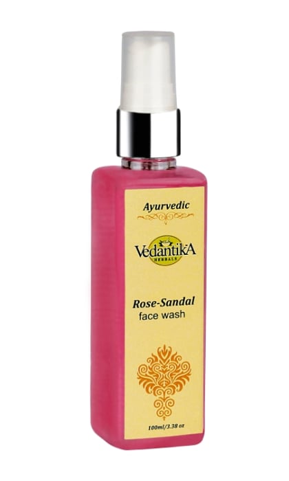 Vedantika Herbals RoseSandal Face Wash 100 ml