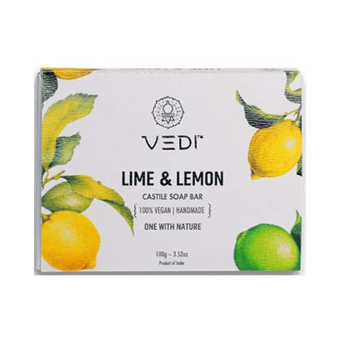 Vedi Castile Soap Bar Lime and Lemon 100 g