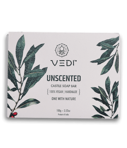 Vedi Castile Soap Bar Unscented 100 g Soap