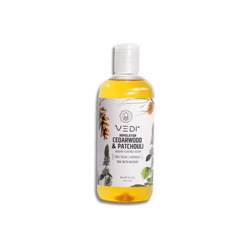 Vedi Liquid Castile Soap Himalayan Cedarwood and Patchouli 300 ml Soap