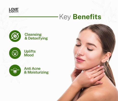 Love Earth Charcoal and Tea Tree Face Wash
