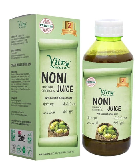 Vitro Naturals Noni Juice bottle of 500 ml Juice