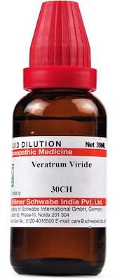 Dr Willmar Schwabe India Veratrum Viride Dilution 30 CH