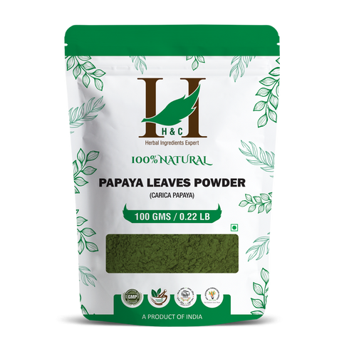 H&C Herbal Papaya Leaves Powder