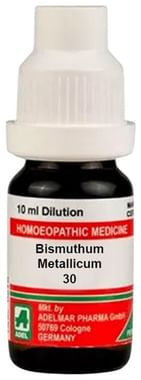 ADEL Bismuthum Metallicum Dilution 30 CH