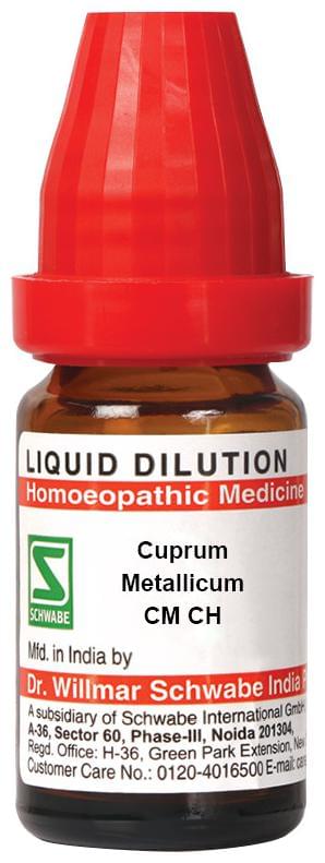 Dr Willmar Schwabe India Cuprum Metallicum Dilution CM CH