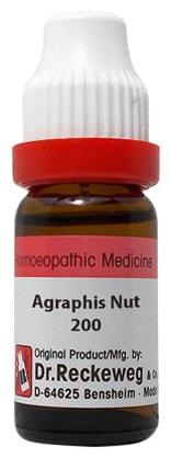 Dr. Reckeweg Agraphis Nut Dilution 200 CH