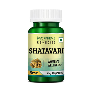 Morpheme Shatavari Capsule bottle of 60 capsules