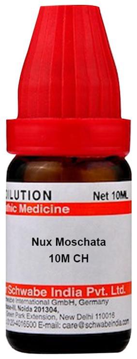 Dr Willmar Schwabe India Nux Moschata Dilution 10M CH