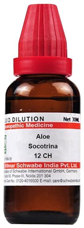 Dr Willmar Schwabe India Aloe Socotrina Dilution 12 CH