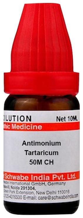 Dr Willmar Schwabe Antimonium Tartaricum Dilution 50M CH