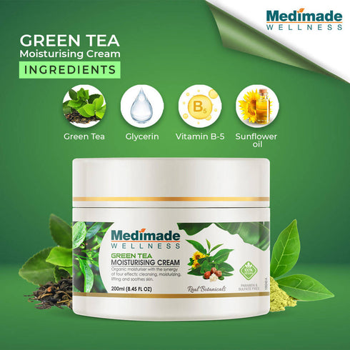 Medimade Wellness Green Tea Moisturising Cream