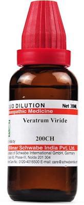 Dr Willmar Schwabe India Veratrum Viride Dilution 200 CH