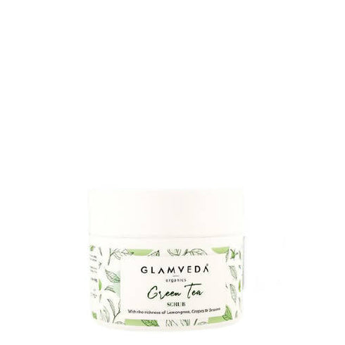 Glamveda Green Tea Recharge & Renew Scrub