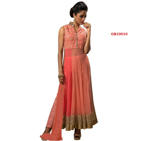 Orange And Gold Dress