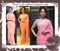 Pink Georgette Saree