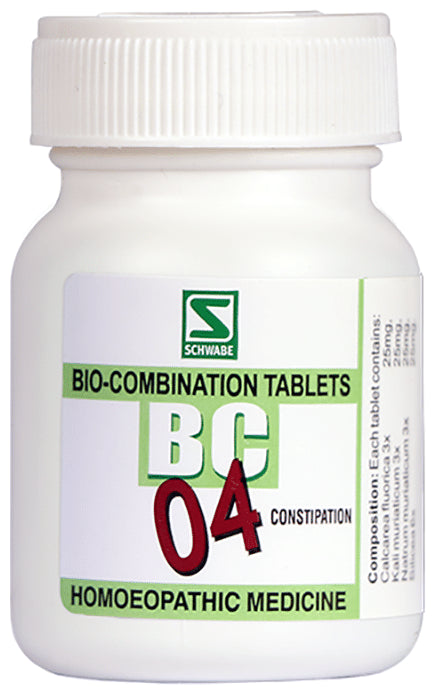 Dr Willmar Schwabe India Bio Combination 04 (BC 04) Tablet