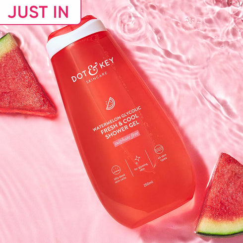 Dot and key Watermelon and Glycolic Cooling Shower Gel