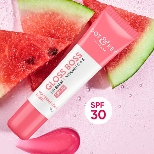 Dot and key Spf 30 Vitamin C+E Watermelon Lip Balm