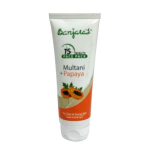 Banjara's 15 Minuts Therapy - Multani With Papaya