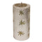 Wax Candle  3" X 3" X 4" HT