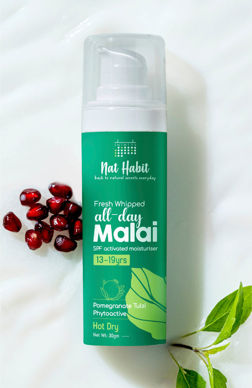 Nat Habit Malai Pomegranate Tulsi 30g