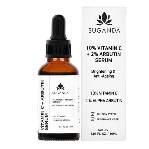Suganda 10% Vitamin C + 2% Arbutin Serum 30ml
