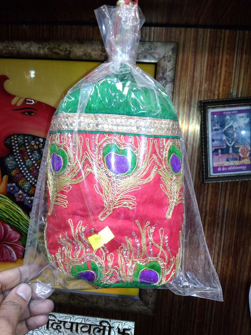 Red And Green Color Potli Bag