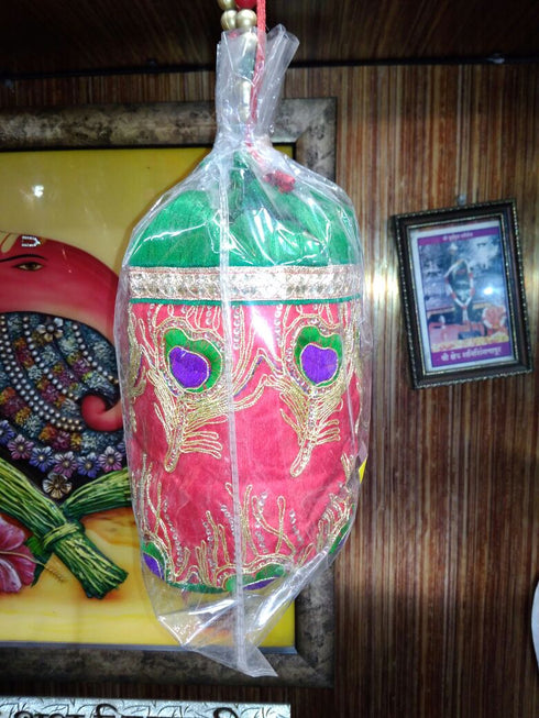 Red And Green Color Potli Bag