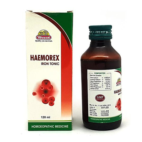 Wheezal Haemorex Iron Tonic 120ml