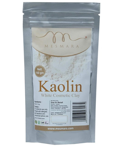 Mesmara Kaolin White Cosmetic Clay, 100g