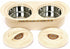 Cello Insulated Wicker Twin Hot Pot