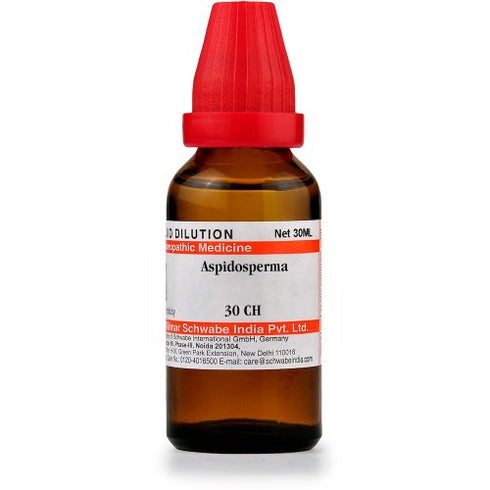 Dr Willmar Schwabe India Aspidosperminum Dilution