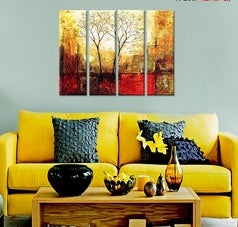 Beautiful Fall Scenery Canvas Wall Hanging