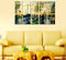 Rain In The City Canvas Wall Hanging