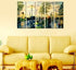Rain In The City Canvas Wall Hanging