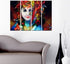 Young Krishna Indian Spiritual Canvas Wall Hanging