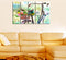Beautiful Flower Basket And Bicycle Canvas Wall Hanging