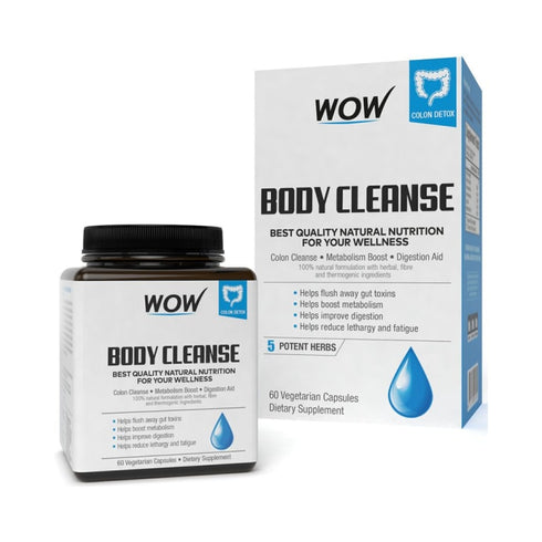 WOW Body Cleanse Vegetarian Capsule 60 capsules