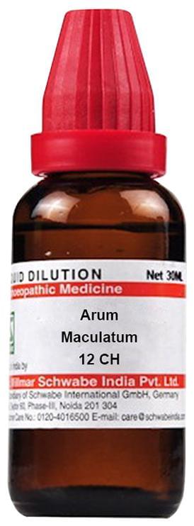 Dr Willmar Schwabe India Arum Maculatum Dilution 12 CH