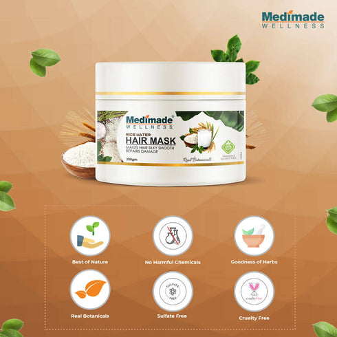 Medimade Wellness Rice Water Hair Mask